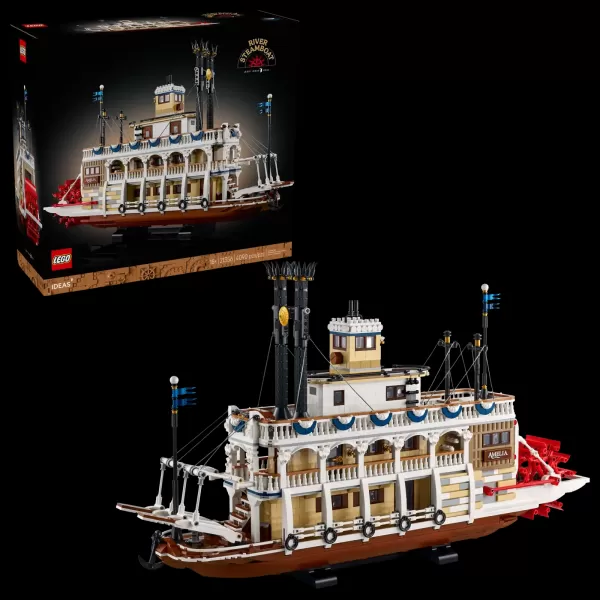 Lego dévoile la rivière à vapeur: un clin d'œil à Classic Americana