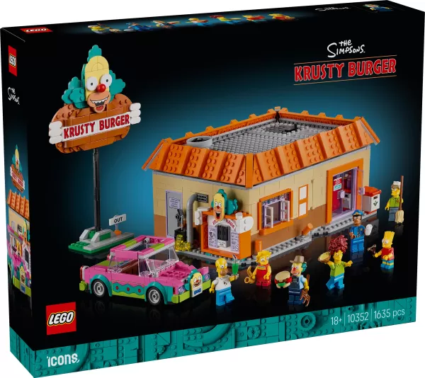 LEGO возрождает сотрудничество с Simpsons с новым набором Busty Burger