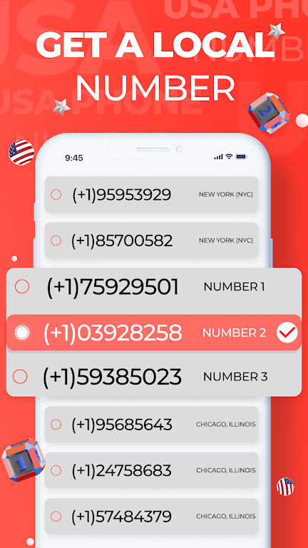 USA Phone Number Receive SMS Screenshot 1