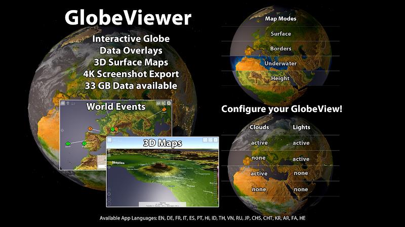 GlobeViewer Captura de tela 1