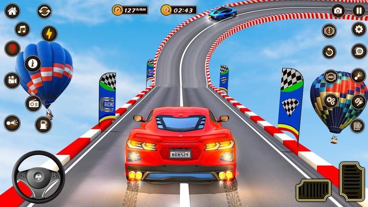 City GT Car Stunts Mega ramps Скриншот 4