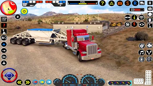 American Cargo Truck Games Sim Скриншот 3