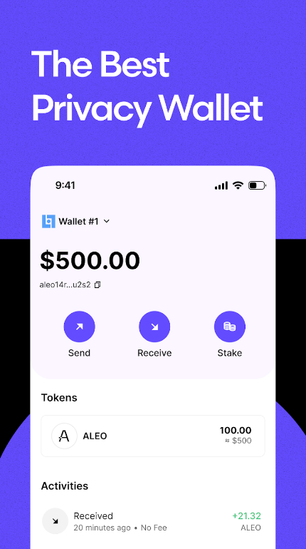 Leo Wallet Screenshot 2