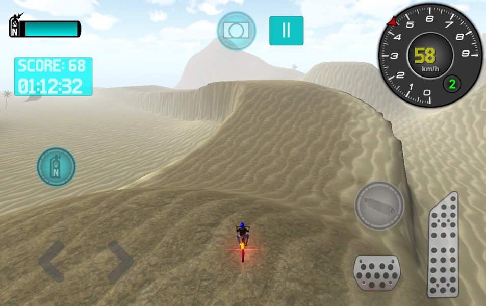 Bike Offroad Simulator Ảnh chụp màn hình 2