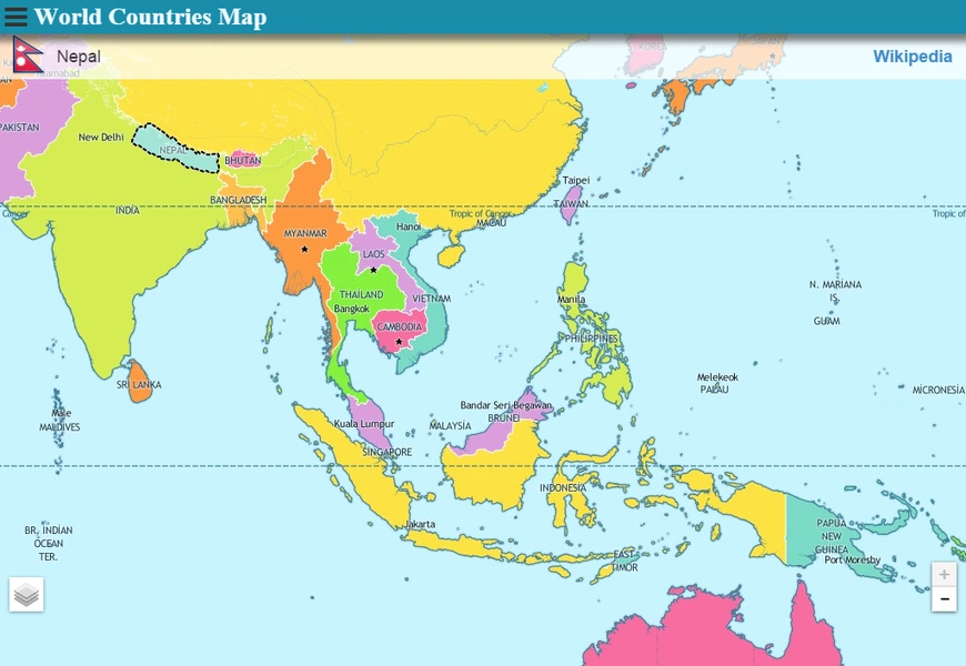 World Countries Map應用截圖第1張