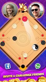 Carrom Board Offline Game Captura de tela 1