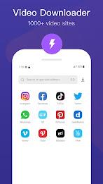 Video & Music Downloader Ảnh chụp màn hình 1