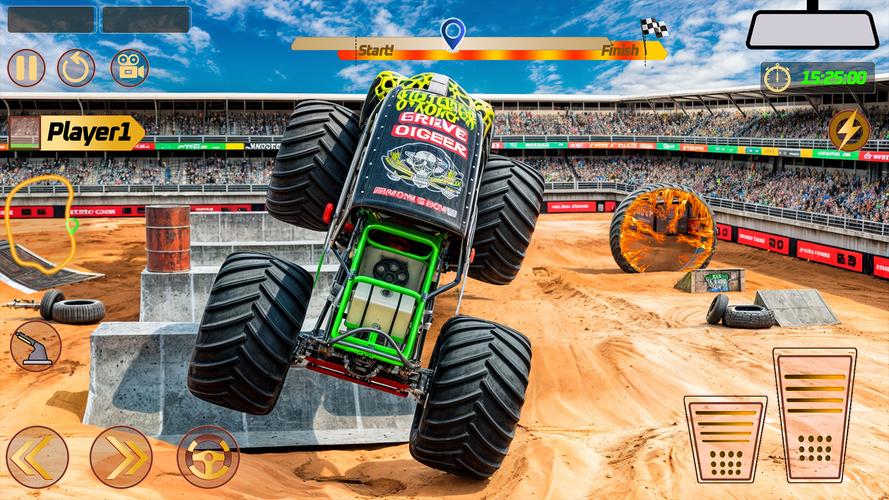 Monster Truck: Derby Games स्क्रीनशॉट 1