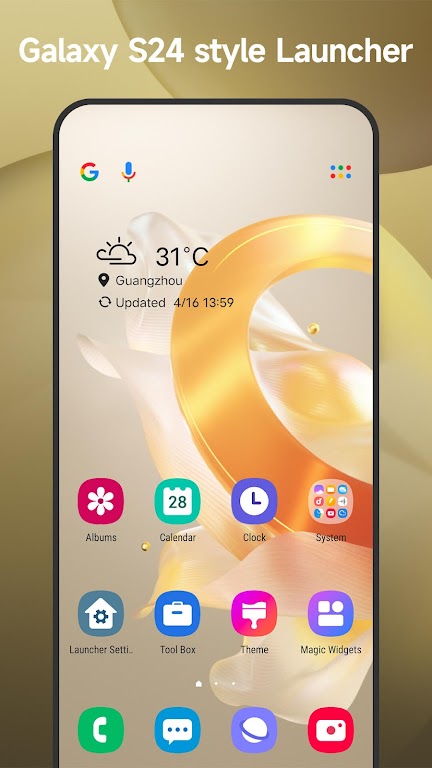 Cool S24 Launcher Galaxy OneUI Mod应用截图第1张