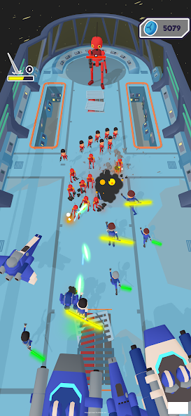 Space Army: Universe Clash Mod 스크린샷 1