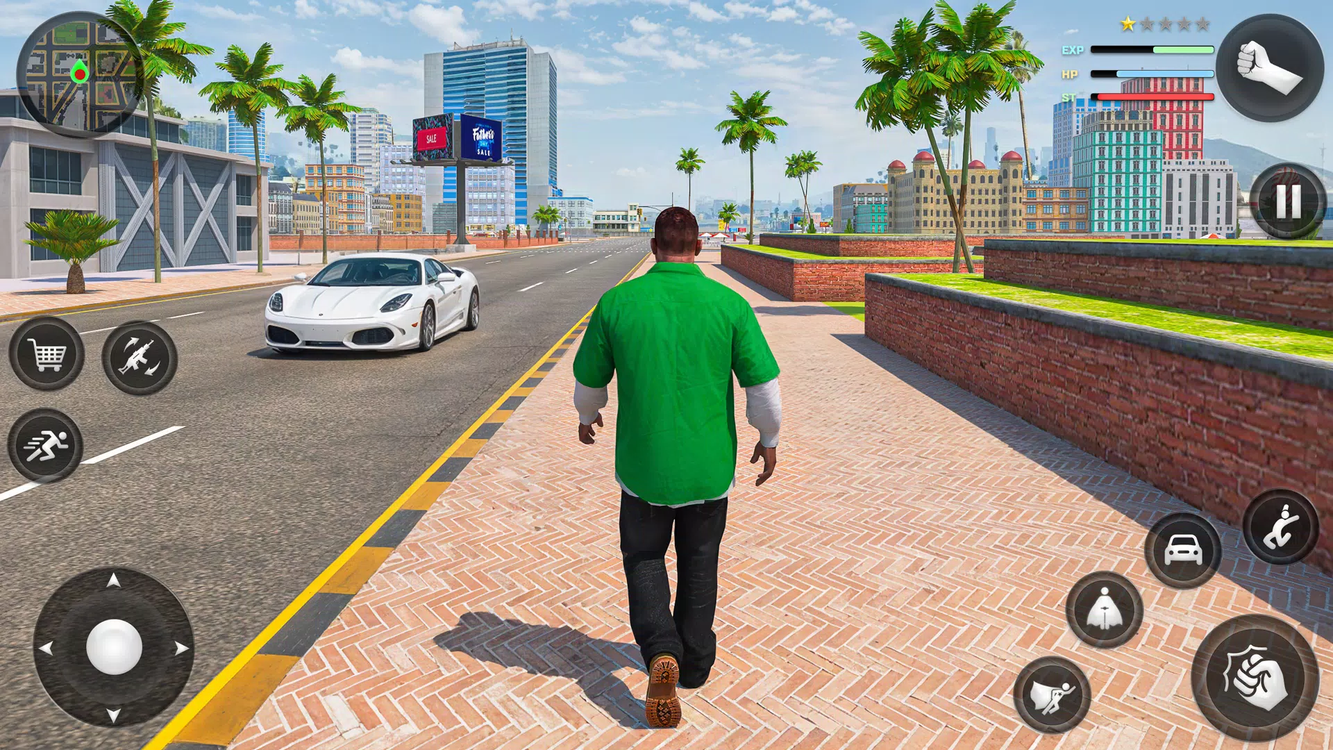 Grand City Thug Crime Games Tangkapan skrin 2