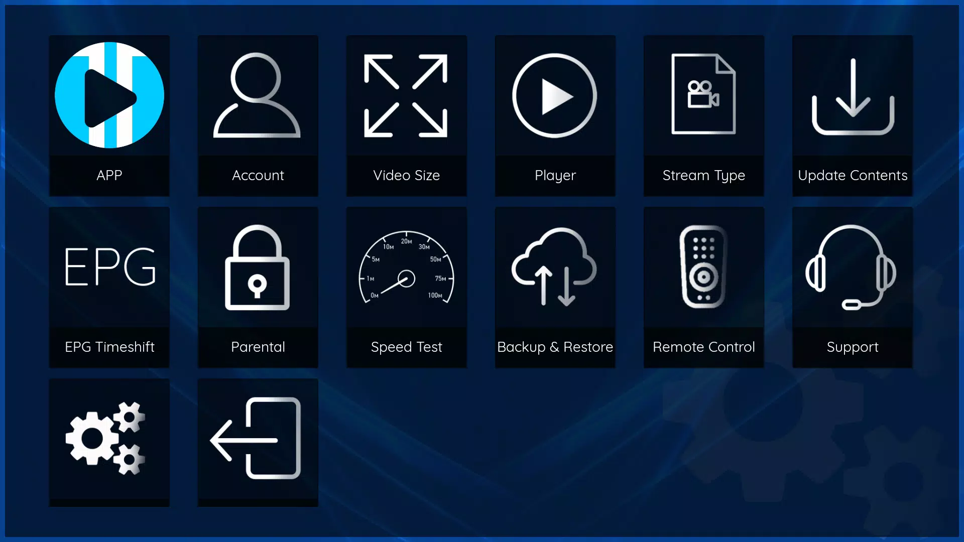 XCIPTV PLAYER スクリーンショット 2