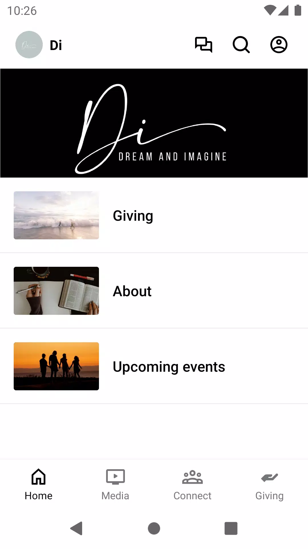 Dream & Imagine Ministries Screenshot 1