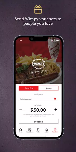 Wimpy Rewards App Schermafbeelding 2