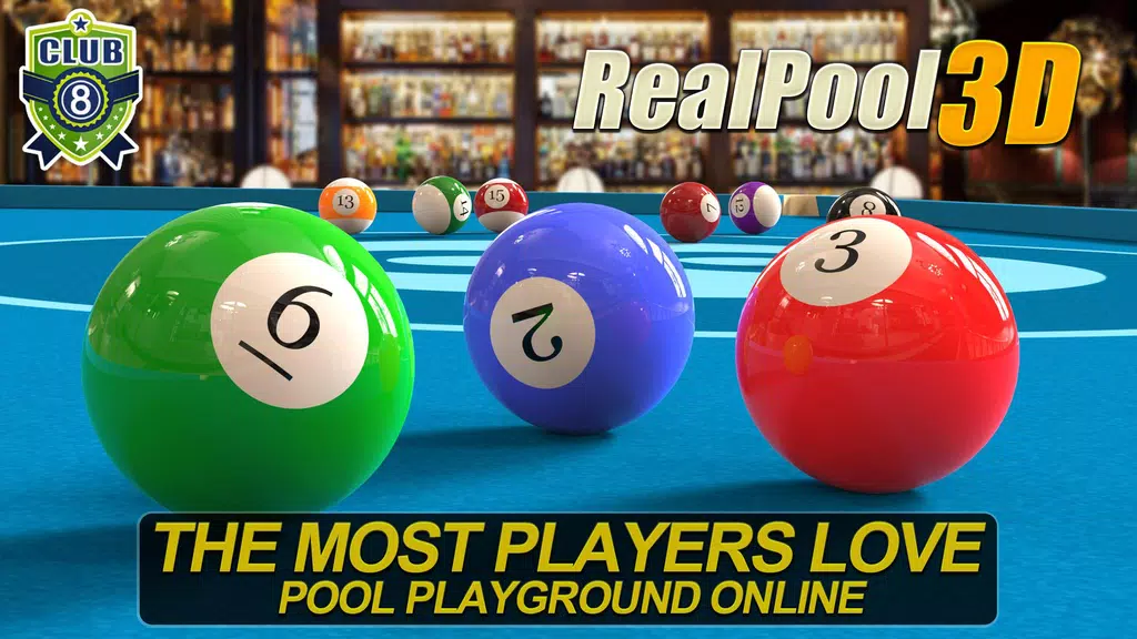 Real Pool 3D Online 8Ball Game Screenshot 1