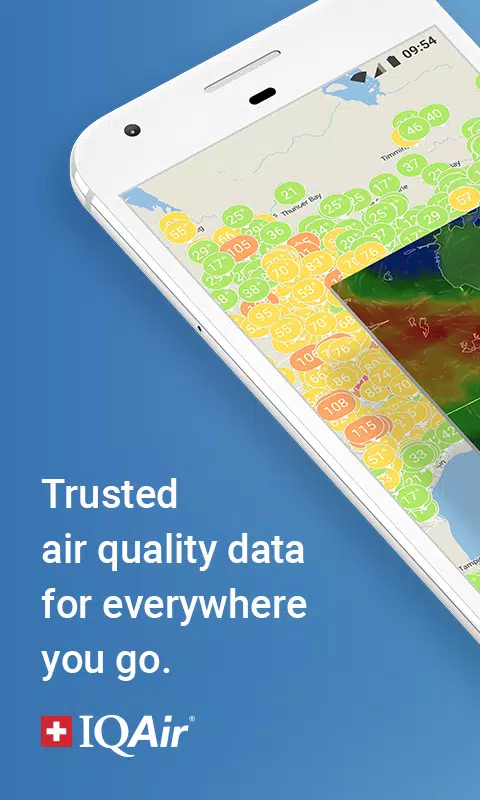 IQAir AirVisual | Air Quality ဖန်သားပြင်ဓာတ်ပုံ 1