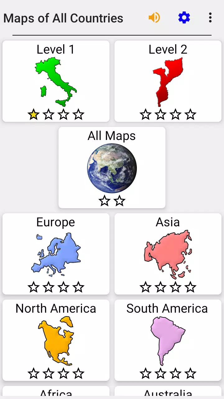 Maps of All Countries Geo-Quiz スクリーンショット 3