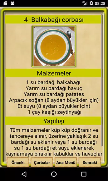 Bebekler İçin Yemek Tarifleri 스크린샷 3