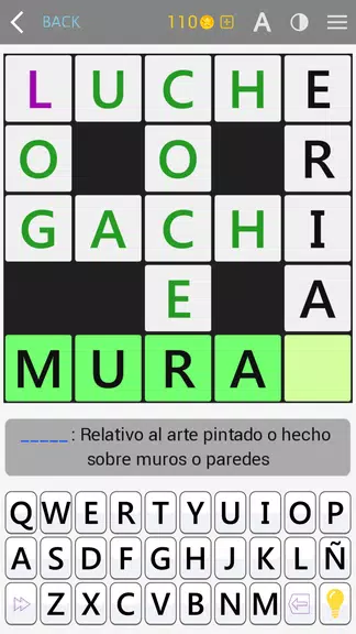 Schermata Crosswords Spanish crucigramas 3