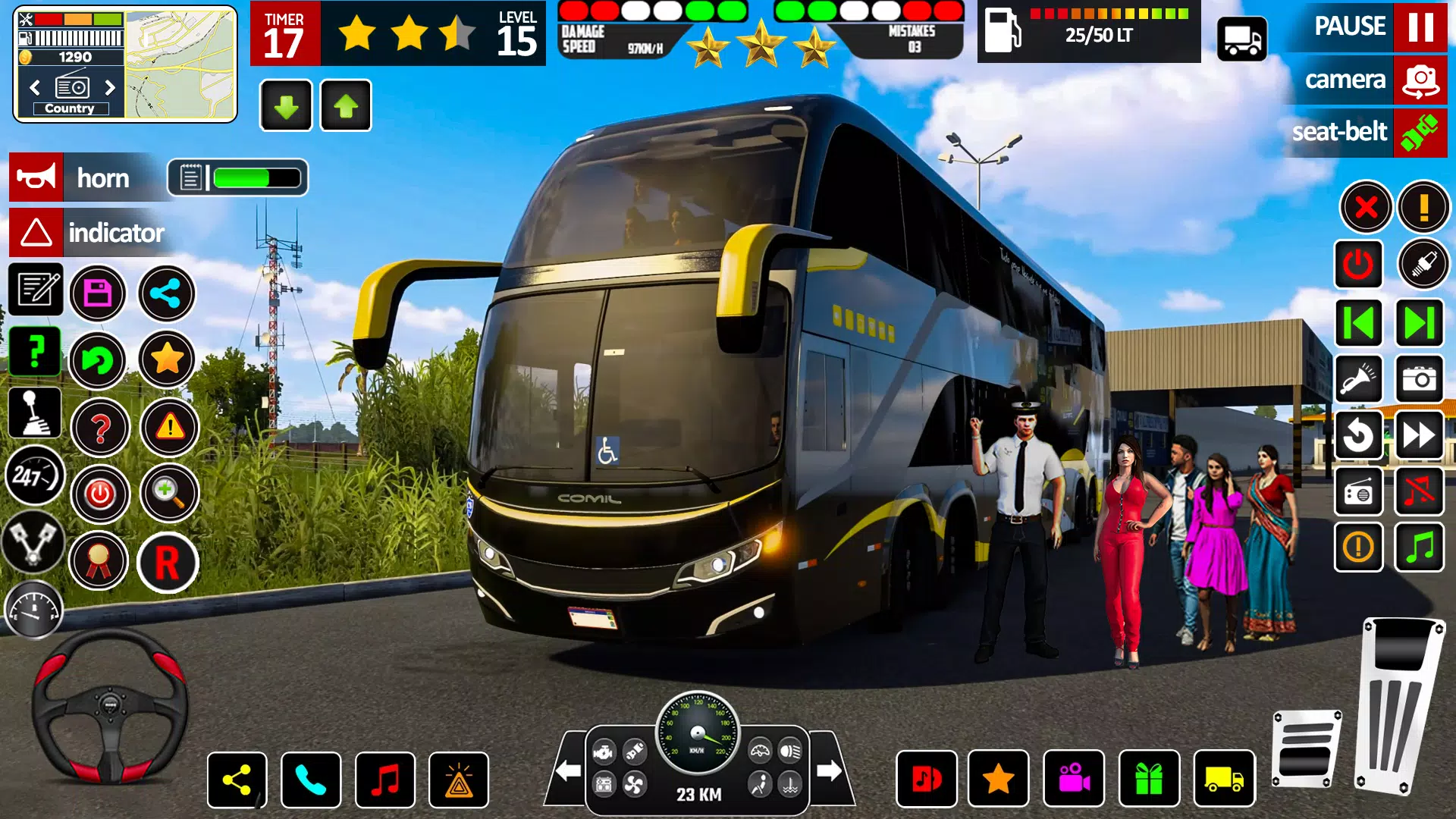 City Bus Simulator - Bus Drive स्क्रीनशॉट 3