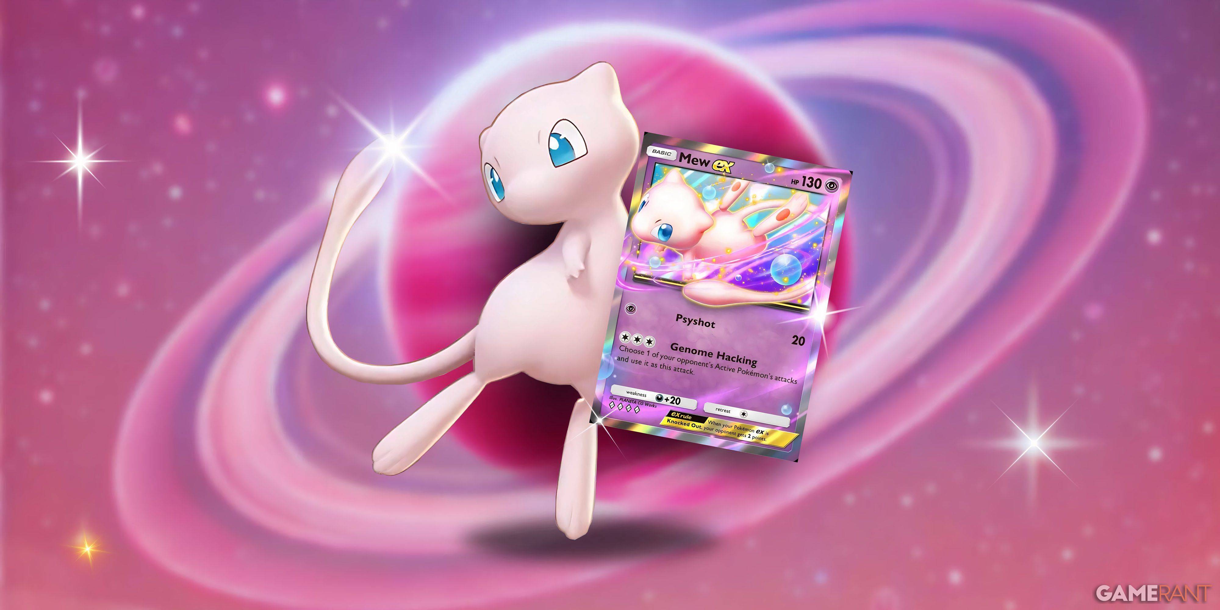 Mew Ex Deck domine Pokémon Pocket