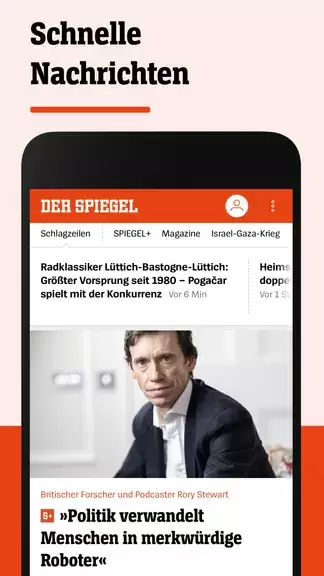 DER SPIEGEL - Nachrichten Zrzut ekranu 1