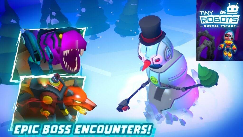 3Dエスケープゲーム小さなロボットポータルエスケープがついにAndroidに着陸