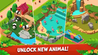 Zoo Tile - Match Puzzle Game Captura de tela 2