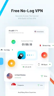 Pawxy - Fast VPN & Web Browser Скриншот 2