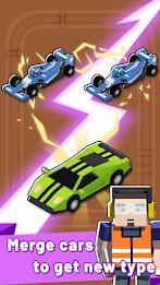 Merge Car Racer Tangkapan skrin 1