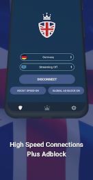 VPN UK: Fast VPN with Adblock應用截圖第4張