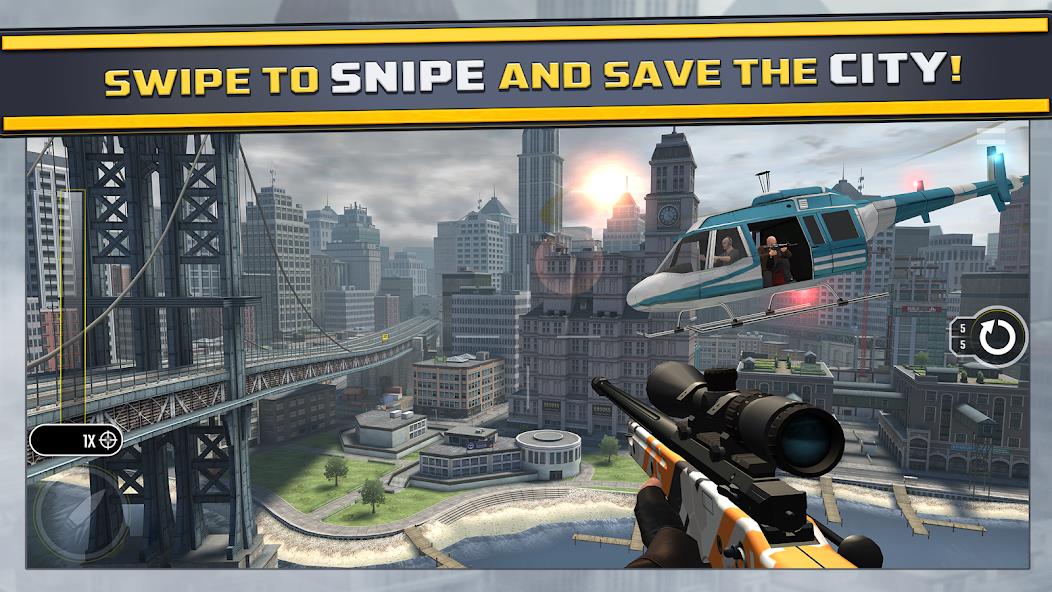 Schermata Pure Sniper: Gun Shooter Games Mod 1