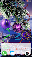 Christmas live wallpaper Captura de tela 1