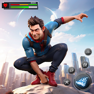 Spider Fight 3D: Fighter Game Captura de tela 1