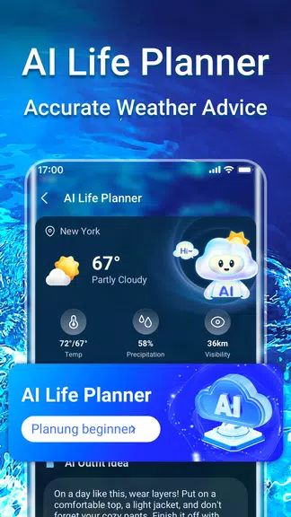 Schermata Weather Forecast & Live Radar 4