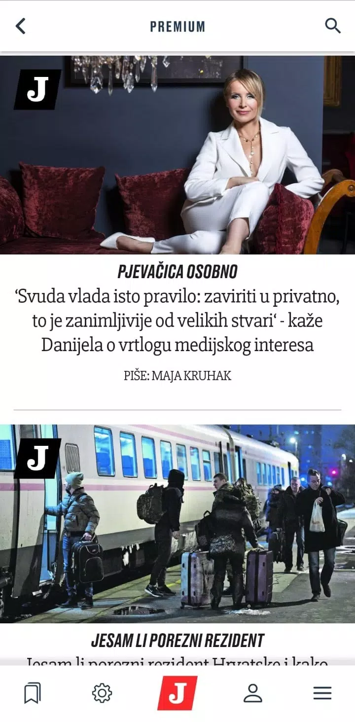 Jutarnji list Screenshot 2
