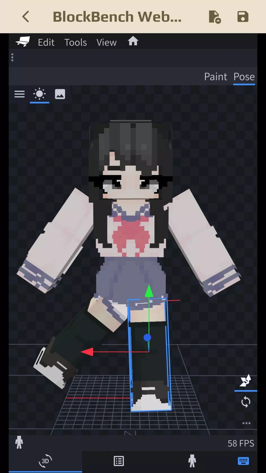 MC Skin Editor for Minecraft ภาพหน้าจอ 1