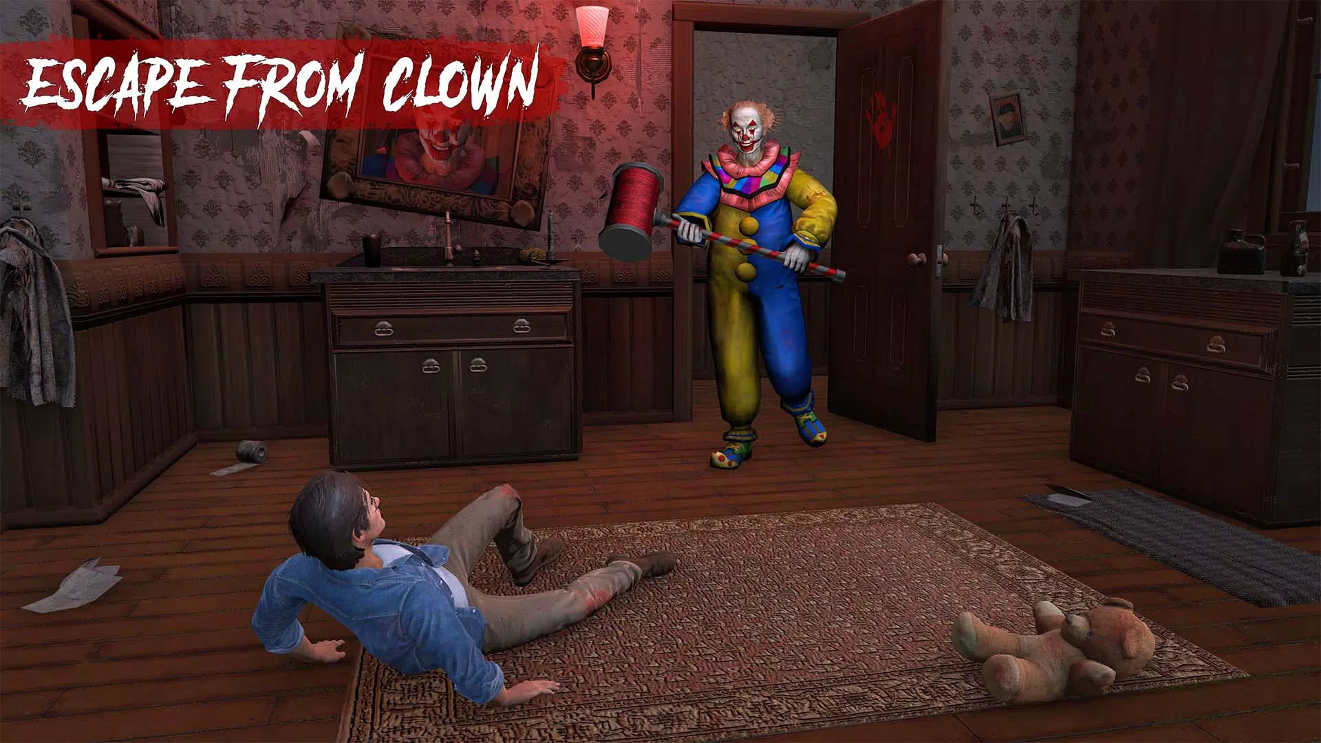 Scary Clown - Horror Game 3D应用截图第2张