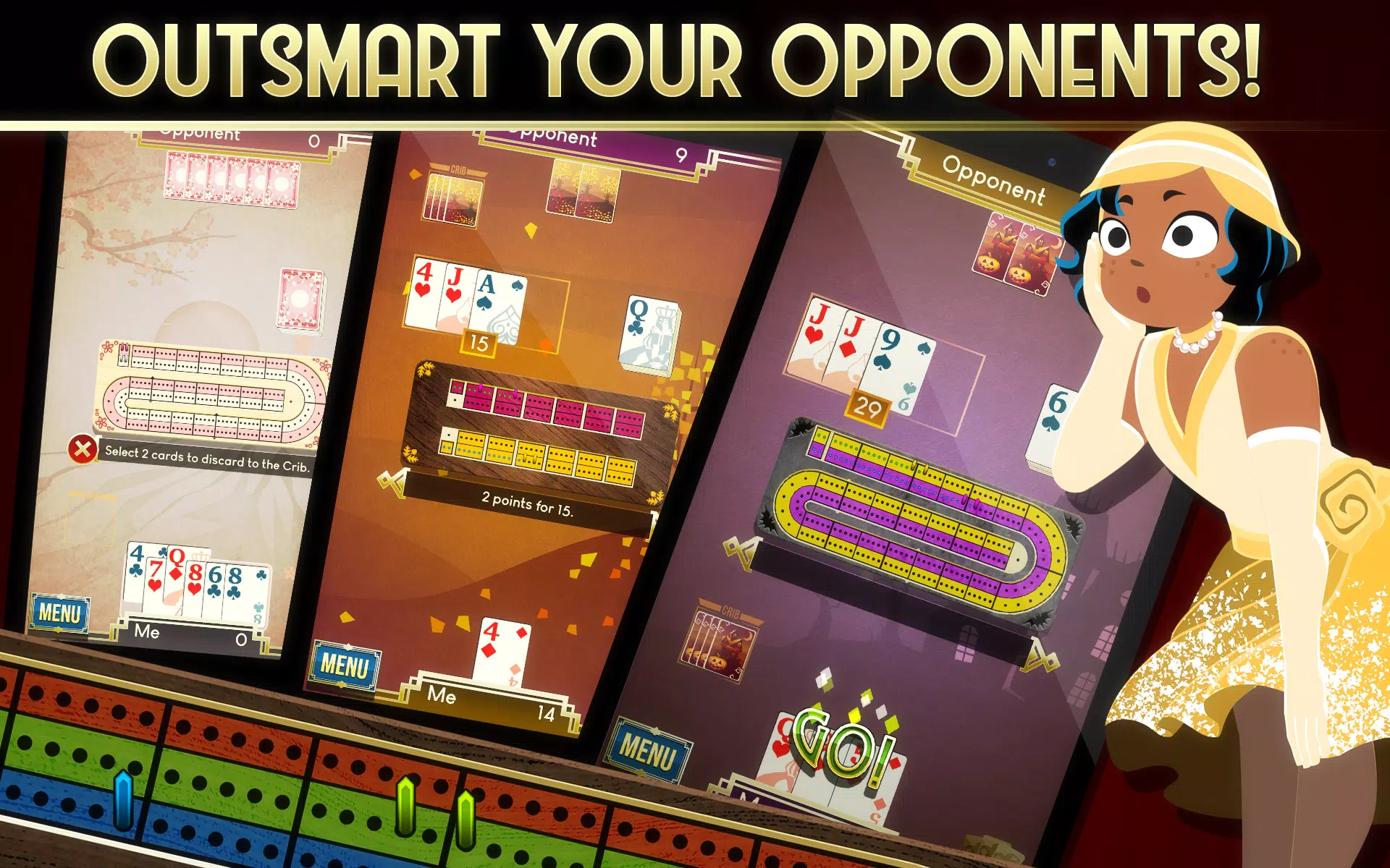 Cribbage Royale स्क्रीनशॉट 2