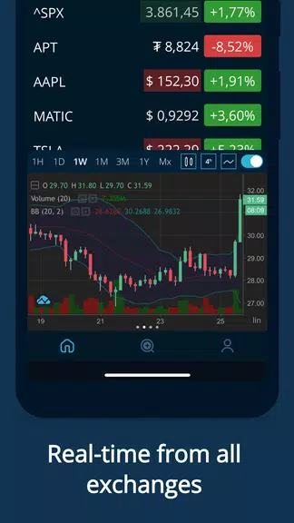 HODL Real-Time Crypto Tracker 스크린샷 2