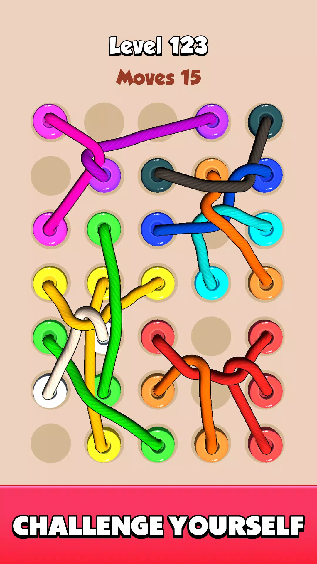 Color Tangled Rope 3D スクリーンショット 4