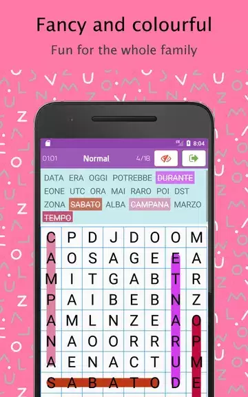 Word Search Italian dictionary应用截图第3张