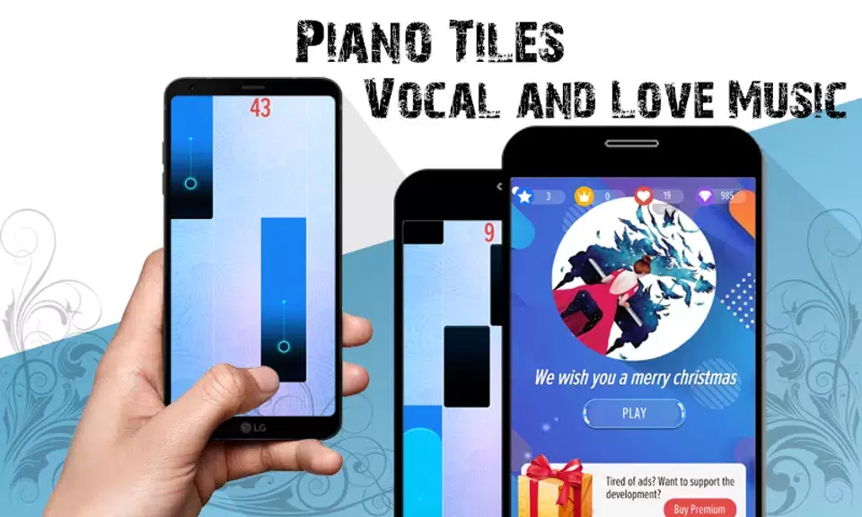 Piano Tiles - Vocal & Love Music Скриншот 1