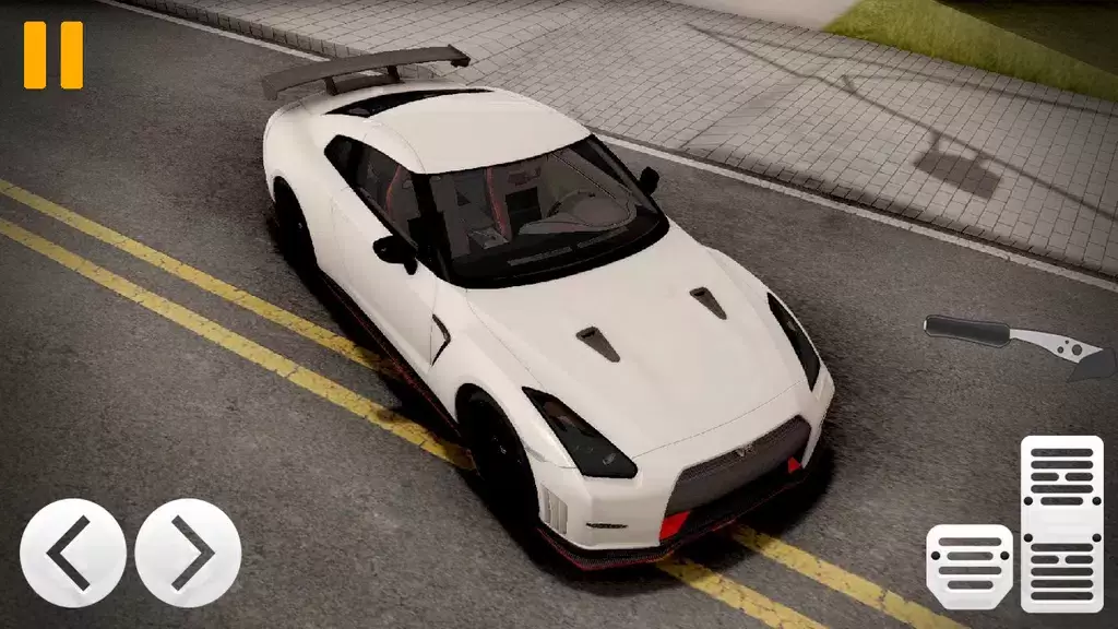 GTR: Nissan Car Driving Game Schermafbeelding 1