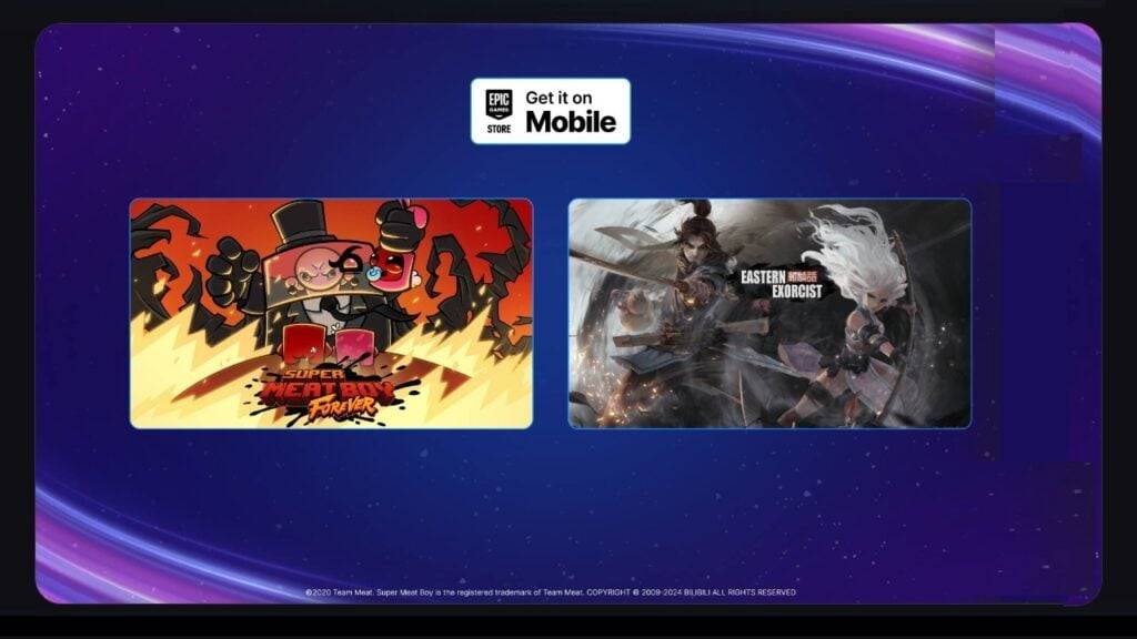 Epic Games Store는 무료 Super Meat Boy Forever와 Eastern Exorcist를 제공합니다.