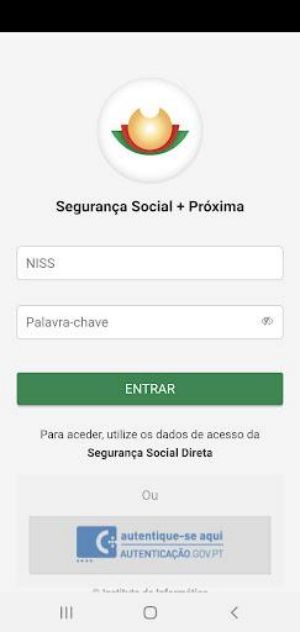 Segurança Social Screenshot 1