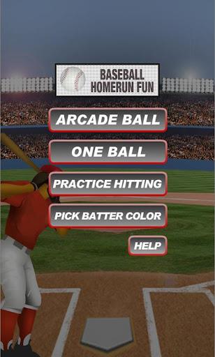 Baseball Homerun Fun ဖန်သားပြင်ဓာတ်ပုံ 3