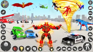 Robot Game Mobil pmk Car Games Ekran Görüntüsü 1