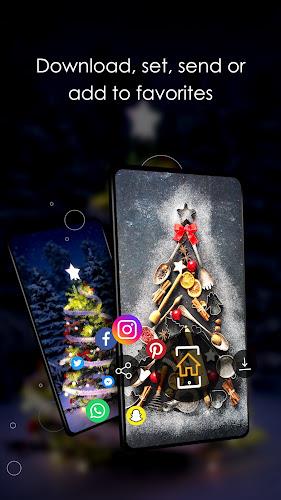 Christmas Wallpapers 4K ภาพหน้าจอ 3