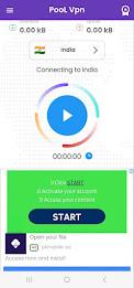 PooL Vpn - Super Fast Vpn Captura de pantalla 4